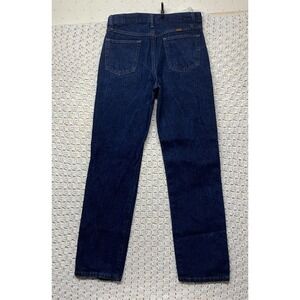 Rustler Jeans‎ Men's 31x32 Dark Blue Denim Straight Leg 100%Cotton 1087619PW